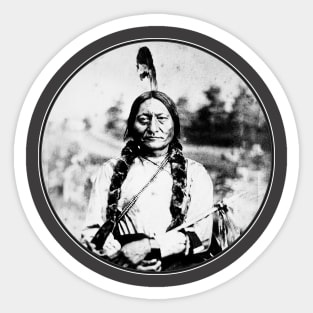 sitting bull Sticker